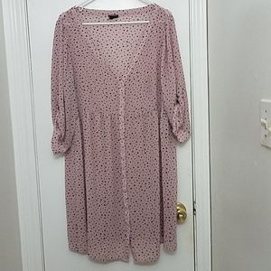 Torrid Heart Print Shirtdress